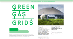 Desktop Screenshot of greengasgrids.eu